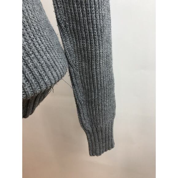 Unisex American eagle buttoned grey sweater Standard Issue size XS - Picture 5 of 10